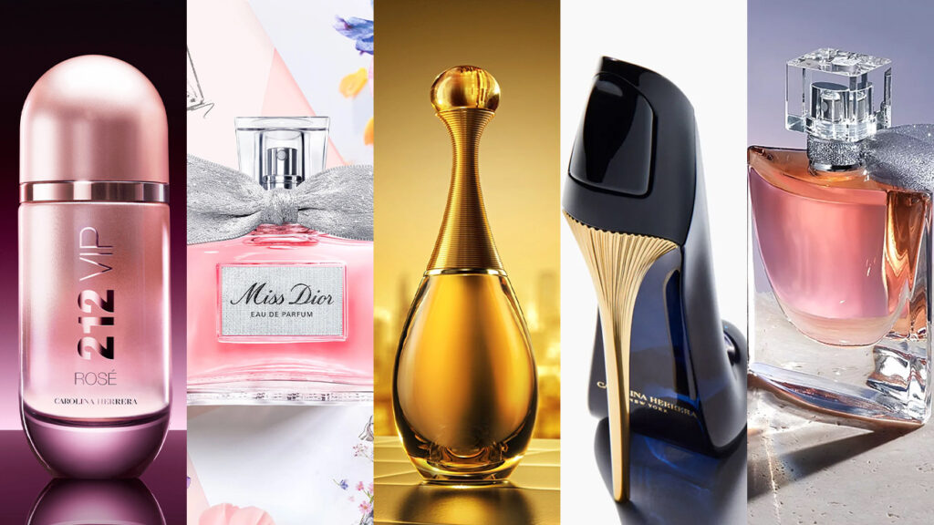 Os 5 perfumes femininos importados mais vendidos no Brasil